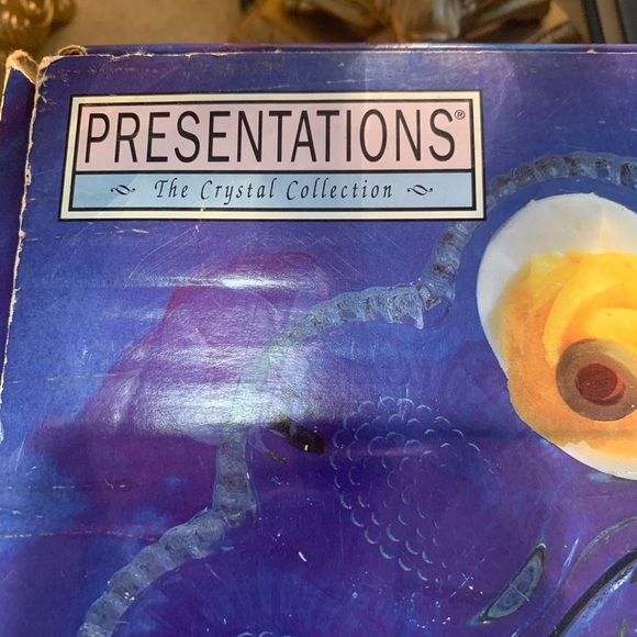 Crystal Egg tray with box. - Picture 2 of 8